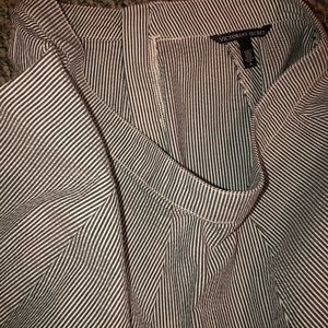 Seersucker skirt